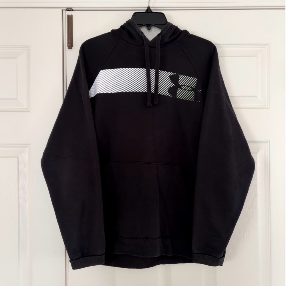 Under Armour Black and White Hoodie